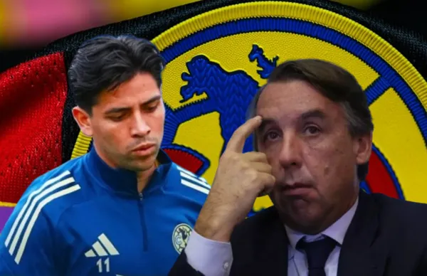 Víctor Dávila y Emilio Azcárraga/ Foto Club América.