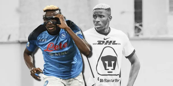 Victor Osimhen no está contento en el Napoli de Italia y en México, los fanáticos de Pumas de la UNAM se ilusionan con verlo otra vez con su camiseta