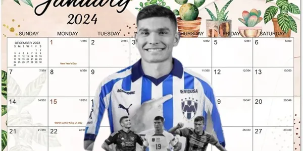 Ya fecha de debut para el refuerzo estrella del Monterrey de este 2024, Brandon Vázquez