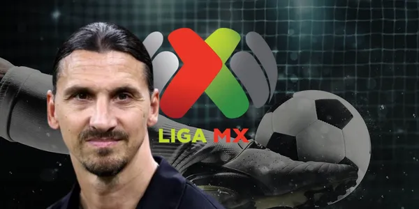 Zlatan Ibrahimovic junto al logo de la Liga MX / FOTO SPORTAL