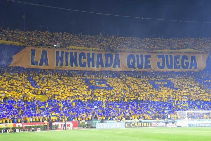 La afición de Tigres no abandona a su equipo (Foto: Claro Sports)