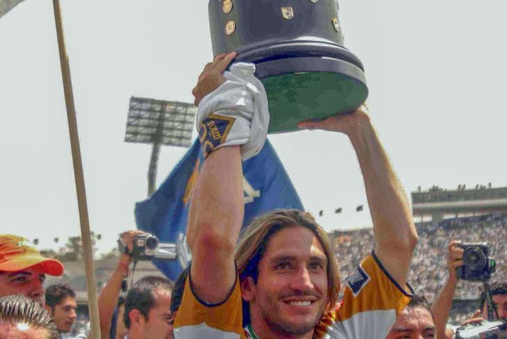 Bruno Marioni campeón con Pumas / Foto: Mex Sport