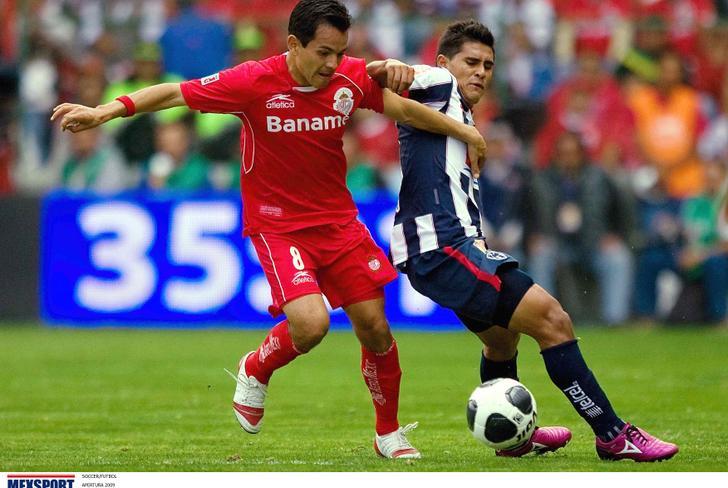 Israel López con Toluca / Foto: Mex Sport