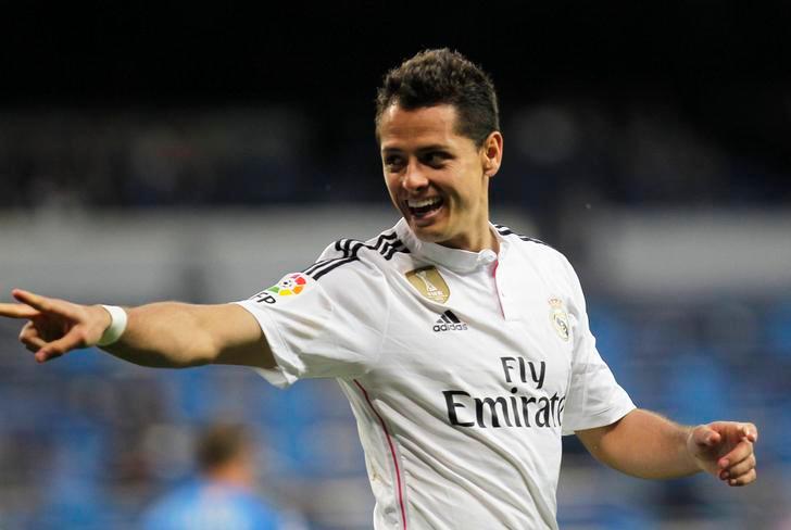 Javier Hernández con el Real Madrid / Foto: Mex Sport