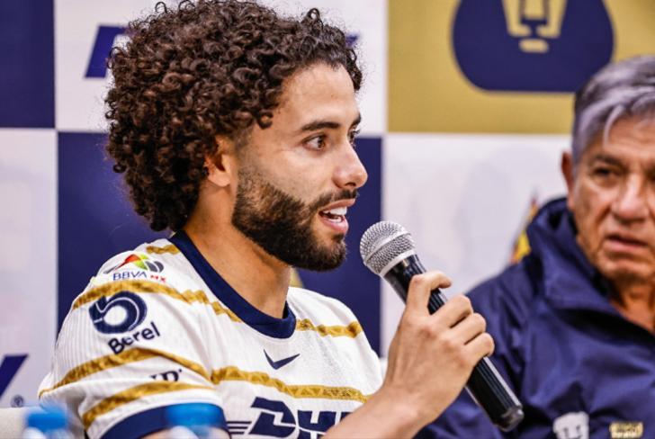 Huerta previo al Pumas vs Pachuca / Foto: Luis Garduño