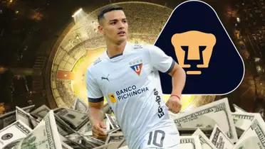 Alexander Alvarado con LDU Quito