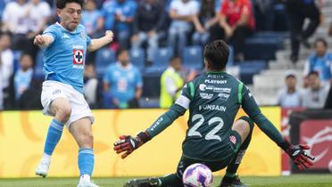 Alexis Gutiérrez en el partido frente a Necaxa (Foto: Mexsport)