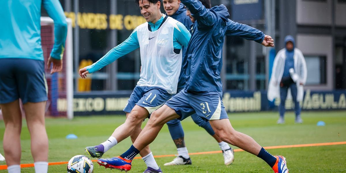 América entrenamiento (Fuente: Club América)