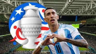 Ángel Di María con Argentina / Foto: Copa América 2024