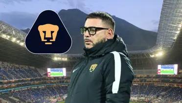 Antonio Mohamed dirigiendo a Pumas / Imagen: ESPN