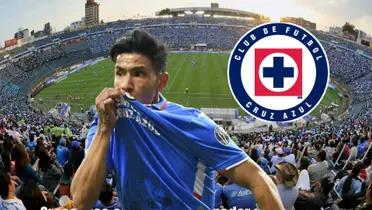 Antuna besando el escudo de Cruz Azul/La Máquina Celeste