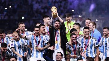 Argentina ganando el mundial en 2022. | Foto: Mex Sport