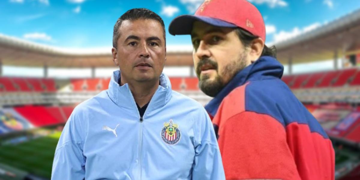 Arturo Ortega y Amaury Vergara / Foto: Akron / Chivas