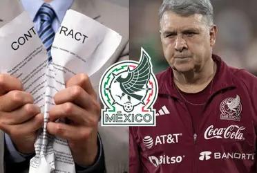 Aunque es parte de la lista de la Selección Mexicana para el mundial de Qatar firmar y a su renuncia al Tri por culpa de Martino