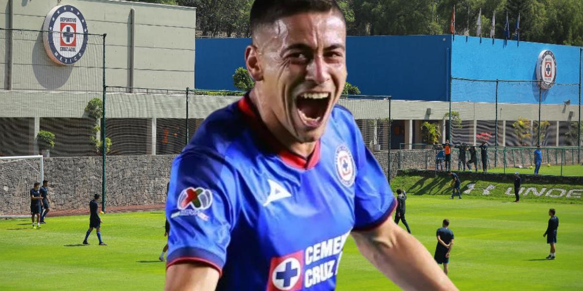 Camilo Cándido con Cruz Azul / Foto: Imago7