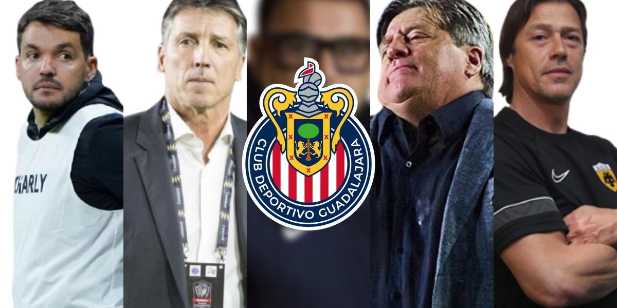 Candidatos a dirigir a Chivas / Foto: Especial