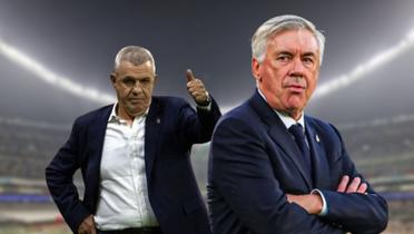 Carlo Ancelotti y Javier Aguirre / Foto: Luis Estrello / urgente24