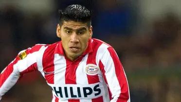 Carlos Salcido portando el jersey del PSV Eindhoven / FOTO SoyFútbol