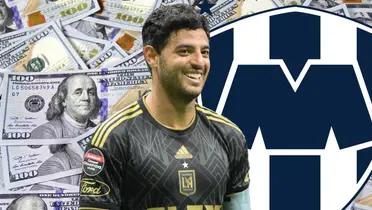 Carlos Vela durante su etapa con LAFC en la MLS