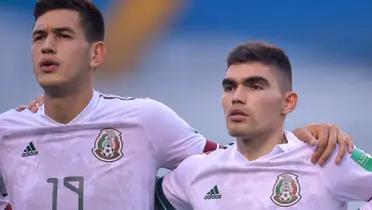 César Montes y Johan Vásquez durante su etapa en la Selección Mexicana / Foto: ESTO