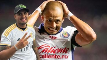 Chicharito falla gol ante el combinado de los Xolos de Tijuana (Fuente: Imago) 