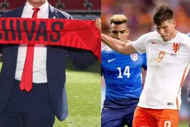 Chivas de Guadalajara tendría a su primer refuerzo extranjero, que podría arribar al chiverío, gracias a este acuerdo que firmó Vergara con el PSV, sería el fin de la tradición. 