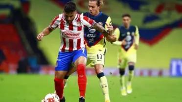 Chivas vs Club América. FOTO: Rebaño Pasión