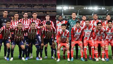 Chivas y Necaxa en el Apertura 2024. | Fotos: X oficial de @Chivas y @ClubNecaxa