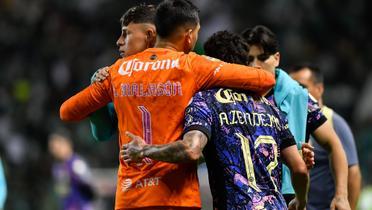 Club América en el partido contra el León (Foto: Mexsport)