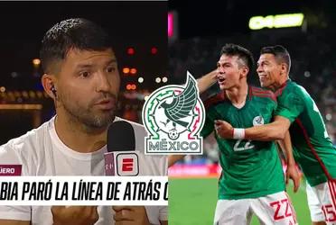 Conoce la inesperada reacción de Sergio Agüero al saber que México los puede eliminar