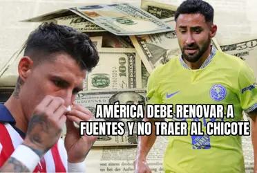 Cristian Calderón y el dinero que podría ganar en el América si llegar como reemplazo de Luis Fuentes