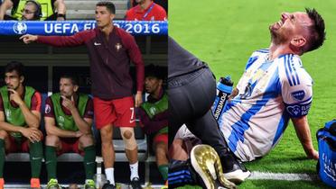 Cristiano Ronaldo dirige un partido con Portugal, Messi sale lesionado (Fuente: RPP y EFE) 
