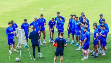 Cruz Azul en enternamiento