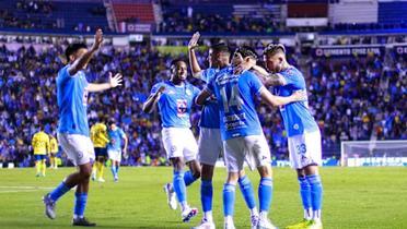 Cruz Azul en un partido de Torneo Apertura 2024 (Foto: Mexsport)