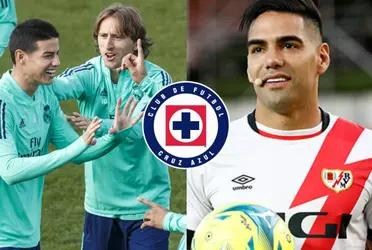 Cruz Azul para el verano contaría con Radamel Falcao y podría fichar a un ex jugador del Real Madrid