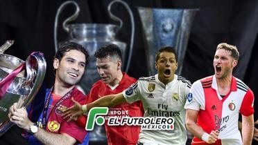 Diferentes jugadores Mexicanos han participado en la Champions League (Foto: CNN, Sports Illustrated, Reforma)