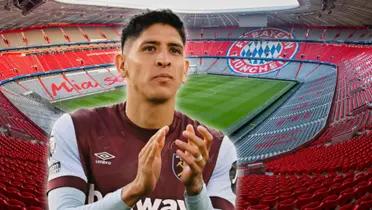 Edson Álvarez durante su primer cotejo con West Ham United / Foto: Diario Marca