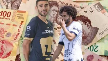 Eduardo Salvio y César Huerta / Imagen: Pumas MX