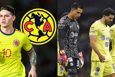 El América podría traer a James Rodríguez pero deberá decirle adiós a 5 jugadores.