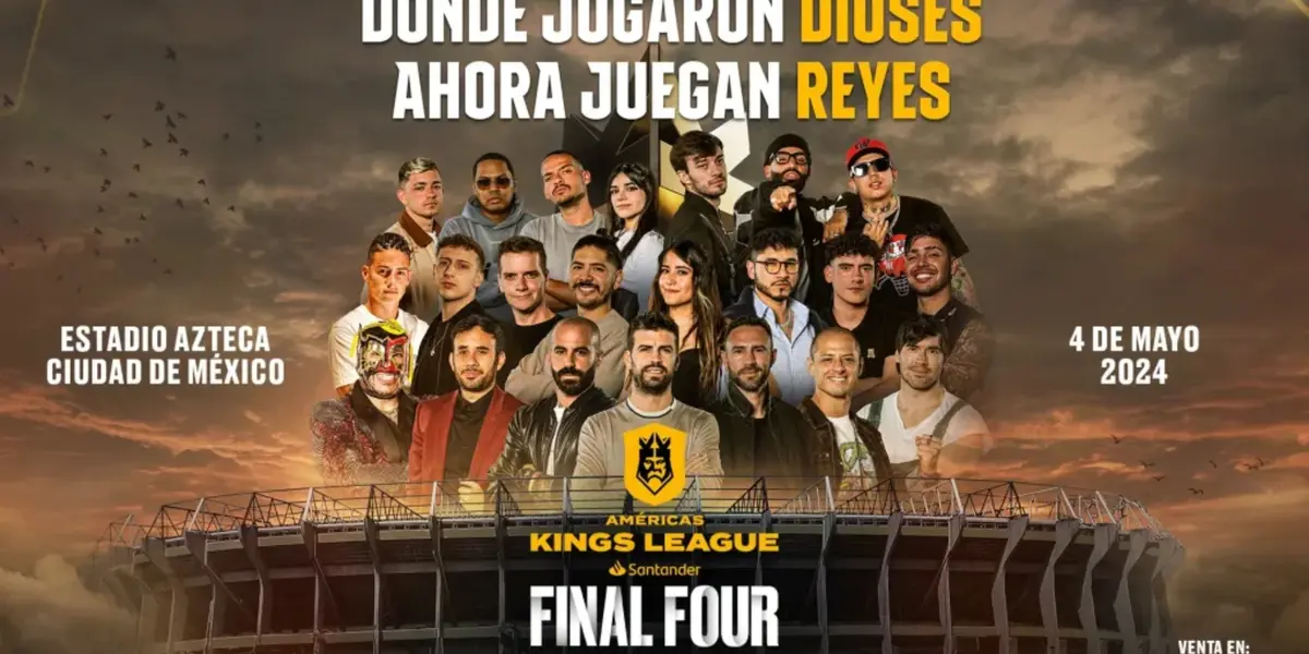 El anuncio del Final Four/ Foto Kings League