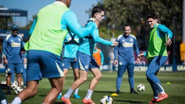 El Club América en un entrenamiento (Foto: X @ClubAmerica)