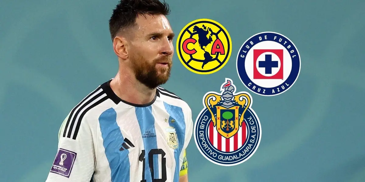 El delantero argentino Lionel Messi tan solo reconoce a un club mexicano como grande 