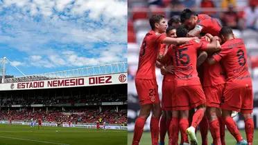 El estadio de Toluca.