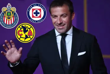 El ex jugador Alessandro del Piero reconoció tan solo a uno de los clubes de México como el más grande