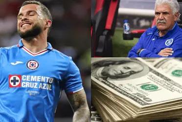 El futbolista que llegaría como la solución de la ofensiva de Cruz Azul a cambio de 110 millones  