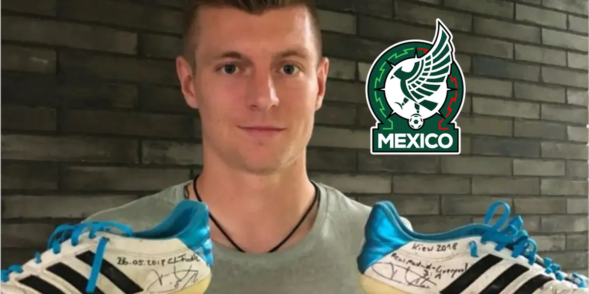 El jugador mexicano que usa la misma línea de zapatos, que Kroos es Edson Álvarez, figura de West Ham