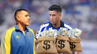 El precio que deberían pagar Boca y Riquelme por sacar a Maxi Meza de Rayados