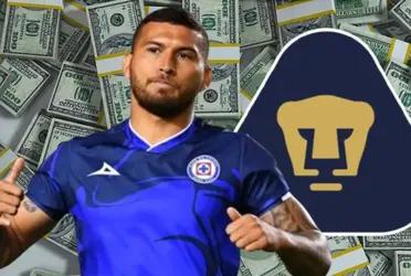 El salario que le espera a Juan Escobar tras dejar Cruz Azul y fichar con Pumas 