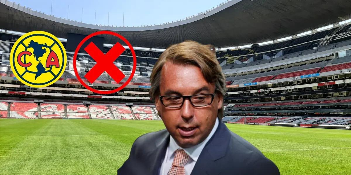 Emilio en el Azteca