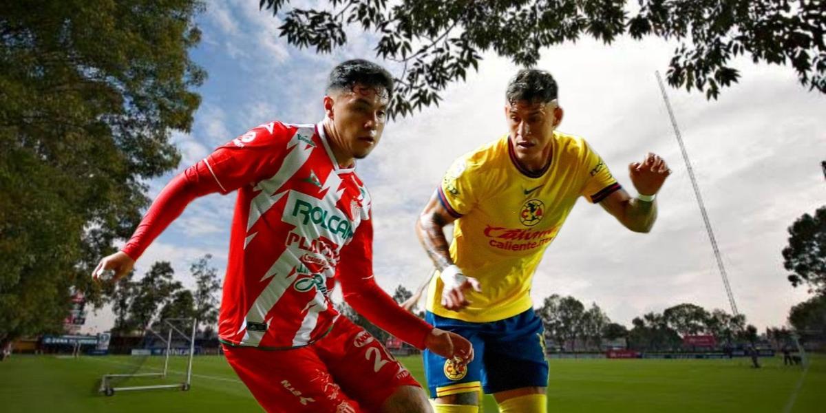 Emilio Lara y Cristian Calderón, a,l fondo las instalaciones de Coaopa (Foto: GettyImages)